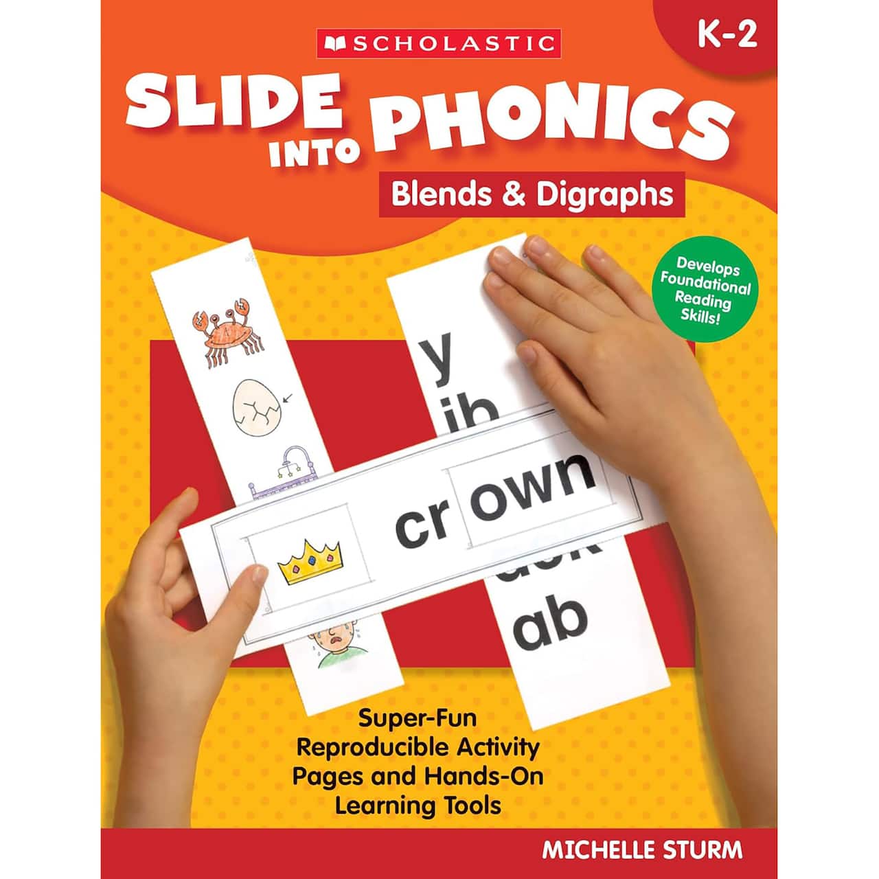 Scholastic Teaching Solutions Slide Into Phonics Blends & Digraphs Activity Book Set